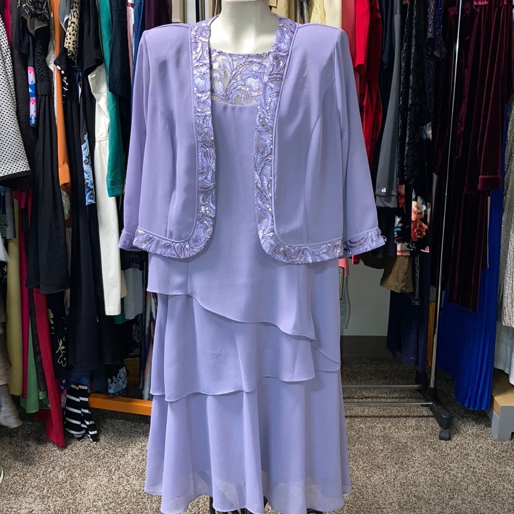 Maya Brooke 18 dress/jacket